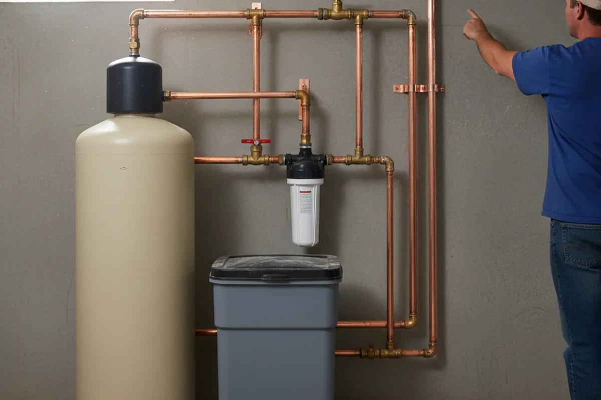 Whole-house water treatment system installed in Naval Anacost Annex
